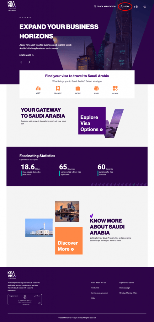 Visa de Trabajo para Arabia Saudita 1 visa de trabajo Arabia Saudita